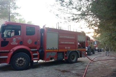 Yayladağı’nda ormanlık alan yangını kontrol altına alındı
