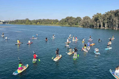 Doğa sporları tutkunları Zafer Bayramı’nı denizde kutlayacak
