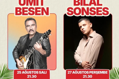 Aydın’da yaz konserleri coşkusu devam ediyor
