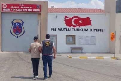 10 yıl hapis cezasıyla aranan hükümlü yakalandı
