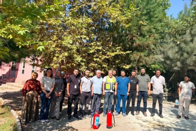 Elazığ’da yangın güvenliği eğitimi
