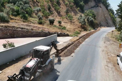 Sultanhisar’ın kaynak suyu hatları yenileniyor
