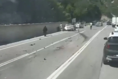 Sinop’ta zincirleme trafik kazası: 6 yaralı
