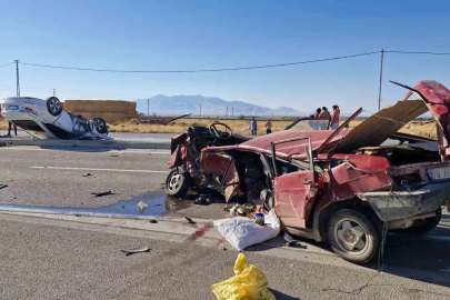 Karaman’da feci kaza: 2’si çocuk 6 yaralı

