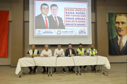 Başkanlar ve muhtarlar Tavas’ın sorunlarını masaya yatırdı
