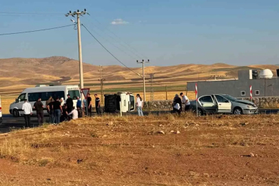 Siirt’te araçlar çarpıştı: 2 yaralı
