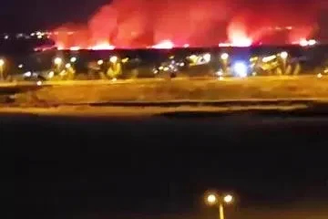 Diyarbakır’da korkutan yangın
