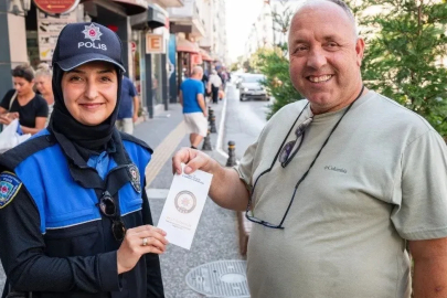 Sinop’ta polis, vatandaşları bilgilendirdi
