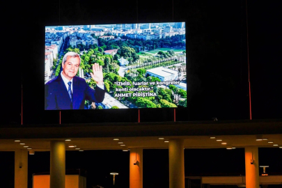 Piriştina’nın sözü artık LED ekranda yaşatılacak
