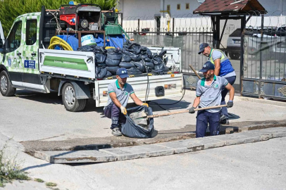 Büyükşehir’den altyapıya bahar temizliği
