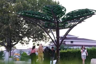 Denizli’de "Solar Ağaç" kent yaşamıyla buluştu

