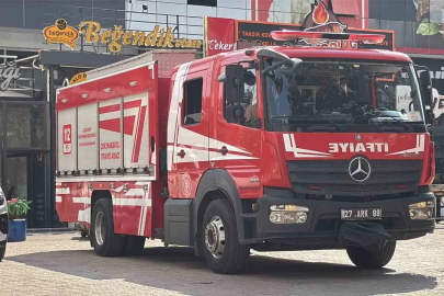 Gaziantep’te lokanta bacasında çıkan yangın söndürüldü
