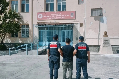 9 yıl kesinleşmiş hapis cezası bulunan firari hükümlü yakalandı
