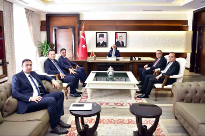 Aydın Valisi Varol, adli teşkilat yöneticilerini kabul etti
