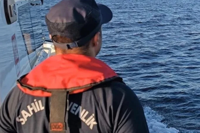 Açıldığı denizden geri dönemeyen şahsı Sahil Güvenlik kurtardı
