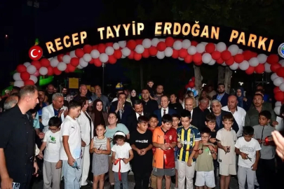 Kaman’da Recep Tayyip Erdoğan Parkı hizmete açıldı
