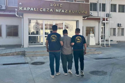 Söke’de 9 yıl hapis cezasıyla aranan hükümlü yakalandı
