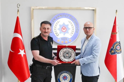 Albay Aslan’dan veda ziyareti
