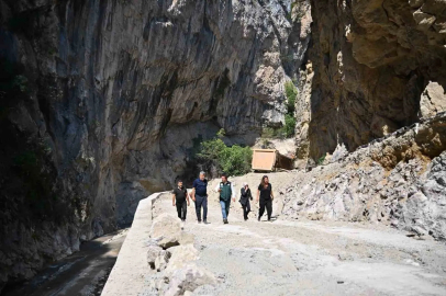 Şeker Kanyonu’nda çalışmalar devam ediyor
