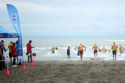 Karadeniz’in hırçın sularında Cankurtarma Sportif Deniz Türkiye Şampiyonası
