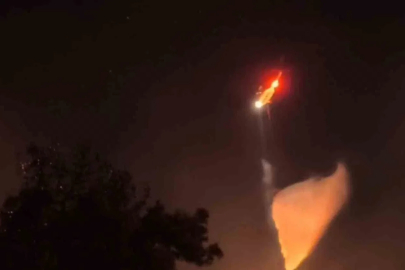 İlk yerli yangın söndürme helikopteri ‘Nefes’ alevlere nefes aldırmadı
