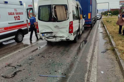 Amasya’da zincirleme kaza: 11 yaralı
