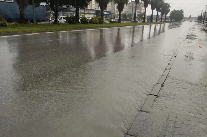 Samsun’da sağanak etkili oldu
