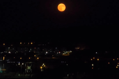Van’da dolunay büyüledi
