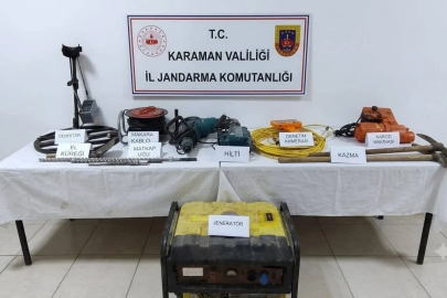 Karaman’da jandarmanın yakaladığı 34 kişiden 3’ü tutuklandı
