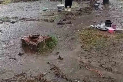 Samsun’a giden fındık işçilerini yağmur vurdu
