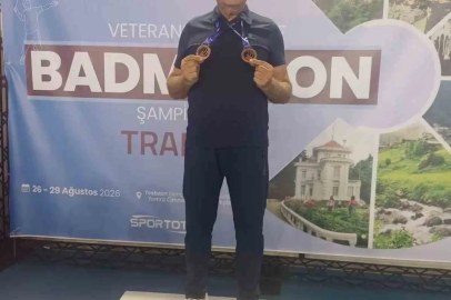 Veteranlar Türkiye Badminton Şampiyonası’nın 3’üncüsü Beypazarı’ndan
