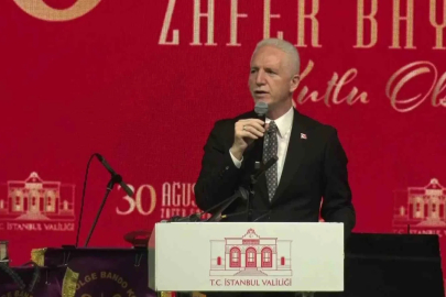 İstanbul Valiliğinden "30 Ağustos Zafer Bayramı" resepsiyonu
