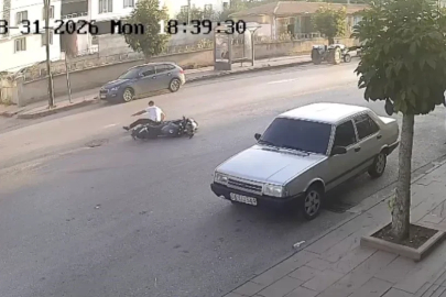 Çorum’da motosiklet ile bisiklet çarpıştı: 2 yaralı
