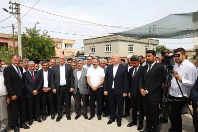 Kesmetepe’de cami temeli dualarla atıldı
