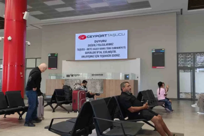 Taşucu Limanı’nda Kıbrıs seferleri iptal edildi
