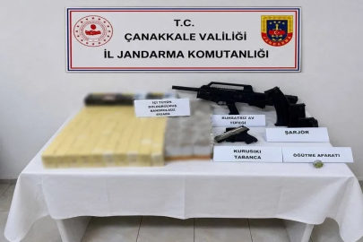 Çanakkale’de kaçakçılık operasyonu

