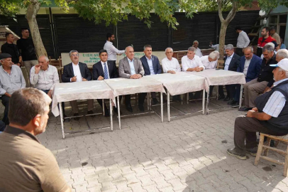 Milletvekili Şan, Tut ilçesinde vatandaşlarla buluştu
