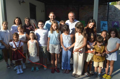 Ayvalık’ın minik Picasso’ları Cunda’da buluştu
