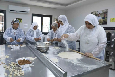 Mersin’de eski köy okulu kadınların üretim yuvası oldu
