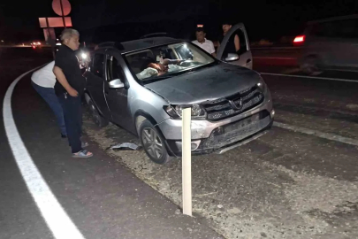 Hisarcık’ta iki otomobil çarpıştı: 2 yaralı
