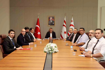 KKTC Cumhurbaşkanı Erhürman, Türkiye’den gelen Deniz Kazaları İnceleme heyetini kabul etti
