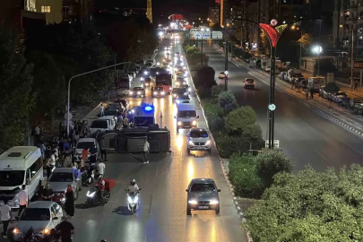 Makas atan sürücü 5 araca çarpıp kayıplara karıştı
