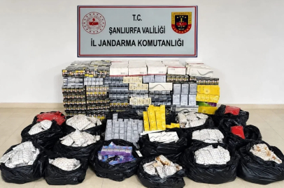 Şanlıurfa’da 2 milyon liralık kaçakçılık operasyonu
