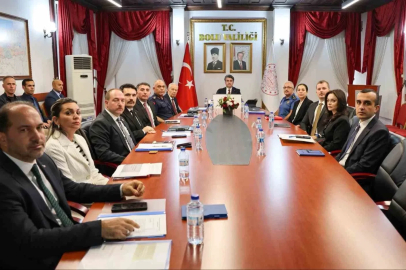 Bolu’da okul güvenliği toplantısı yapıldı
