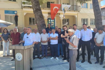 Üzüm üreticisinin sesi olan Başkan Hakan; "Üreticinin alın teri bu kadar ucuz değil"
