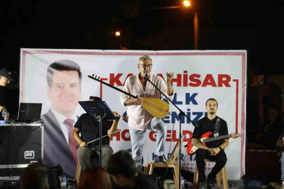 Karahisar Halk Gecesinde müzik ve eğlence dolu akşam
