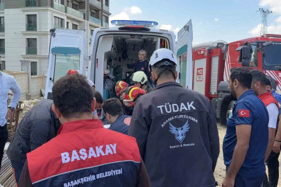 Başakşehir’de inşaat alanında göçük: 1 işçi hayatını kaybetti

