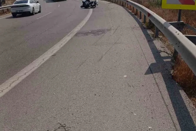 Motosiklet kazasında sürücü hayatını kaybetti
