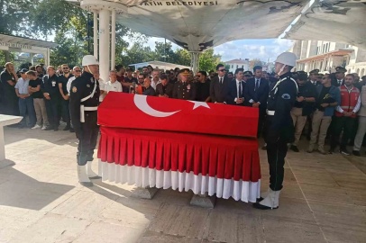 Şehit polis Melih Kaygusuz, son yolcuğuna uğurlandı

