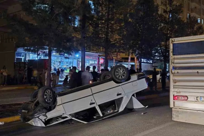 Diyarbakır’da trafik kazası: 1 yaralı
